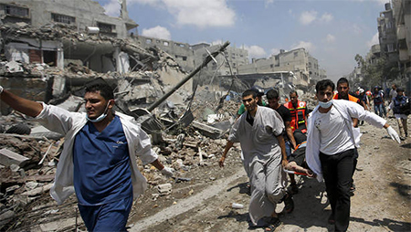 Tregua de tres días en Gaza entre los invasores y la resistencia